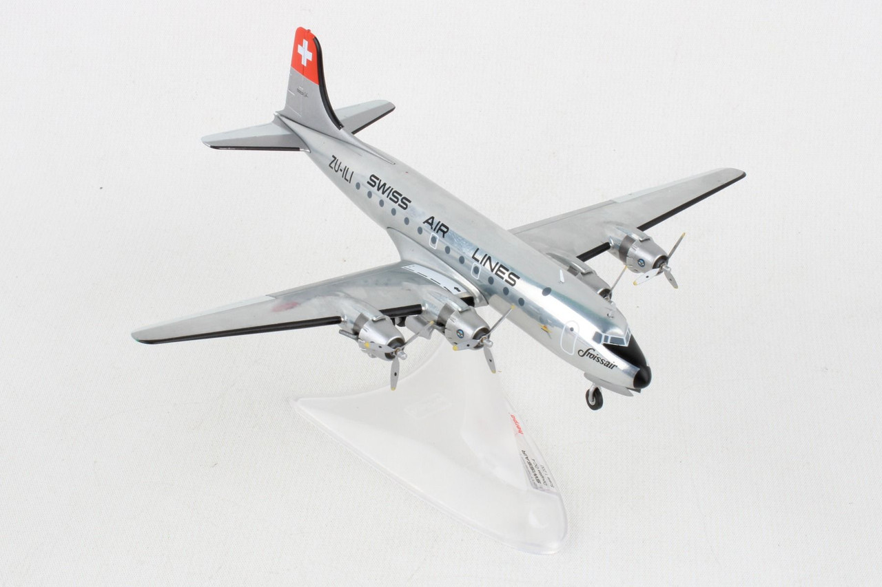 HERPA SWISSAIR DC-4 HE572491 1:200