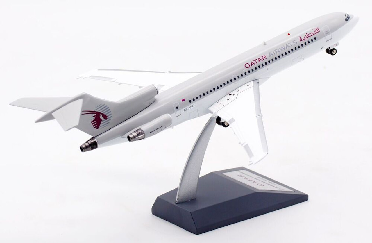 Inflight200 Qatar Airways Boeing 727-2M7/Adv A7-ABC with stand