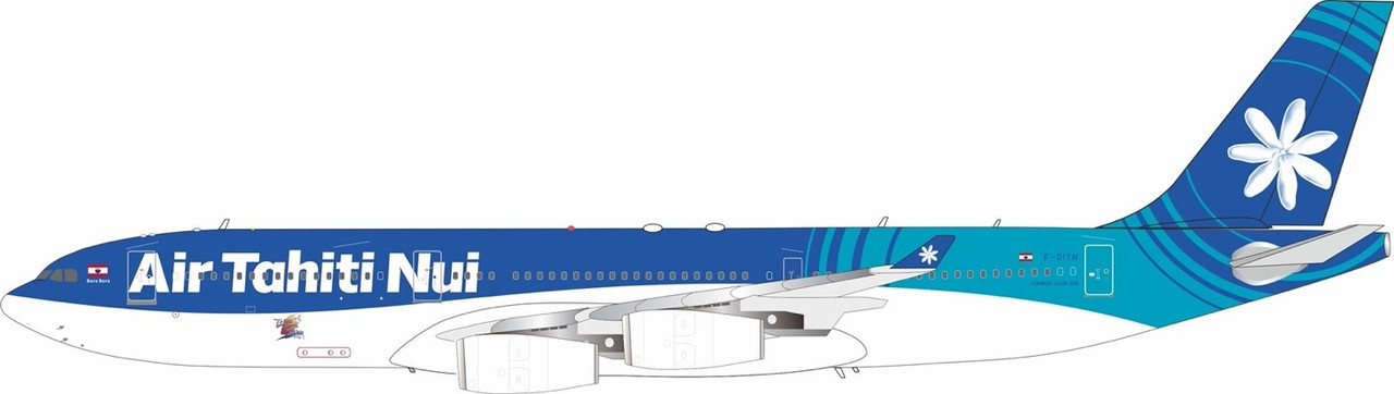 Gemini Air Tahiti Nui A340-300 1/200 タヒチ Gemini Jets Air Tahiti Nui A340-300 diecast model ezToys