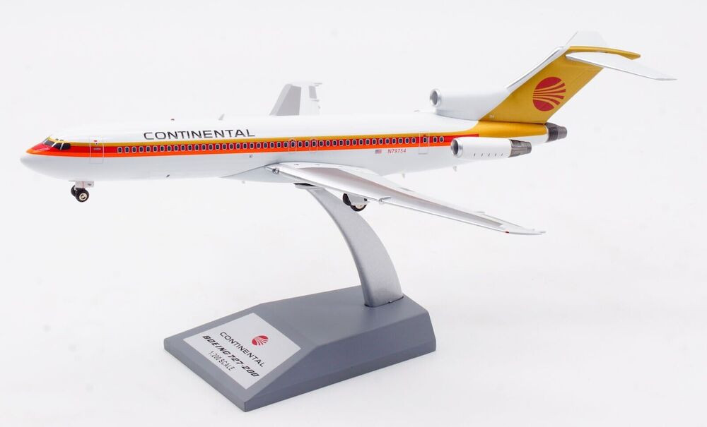 Continental Airlines Boeing 727-227/Adv N79754 IF722CO0223A 1:200