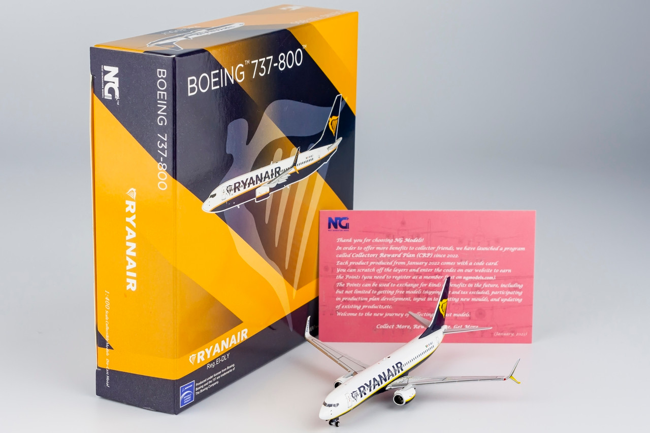 Ryanair 737-800/w EI-DLY 58163 1:400