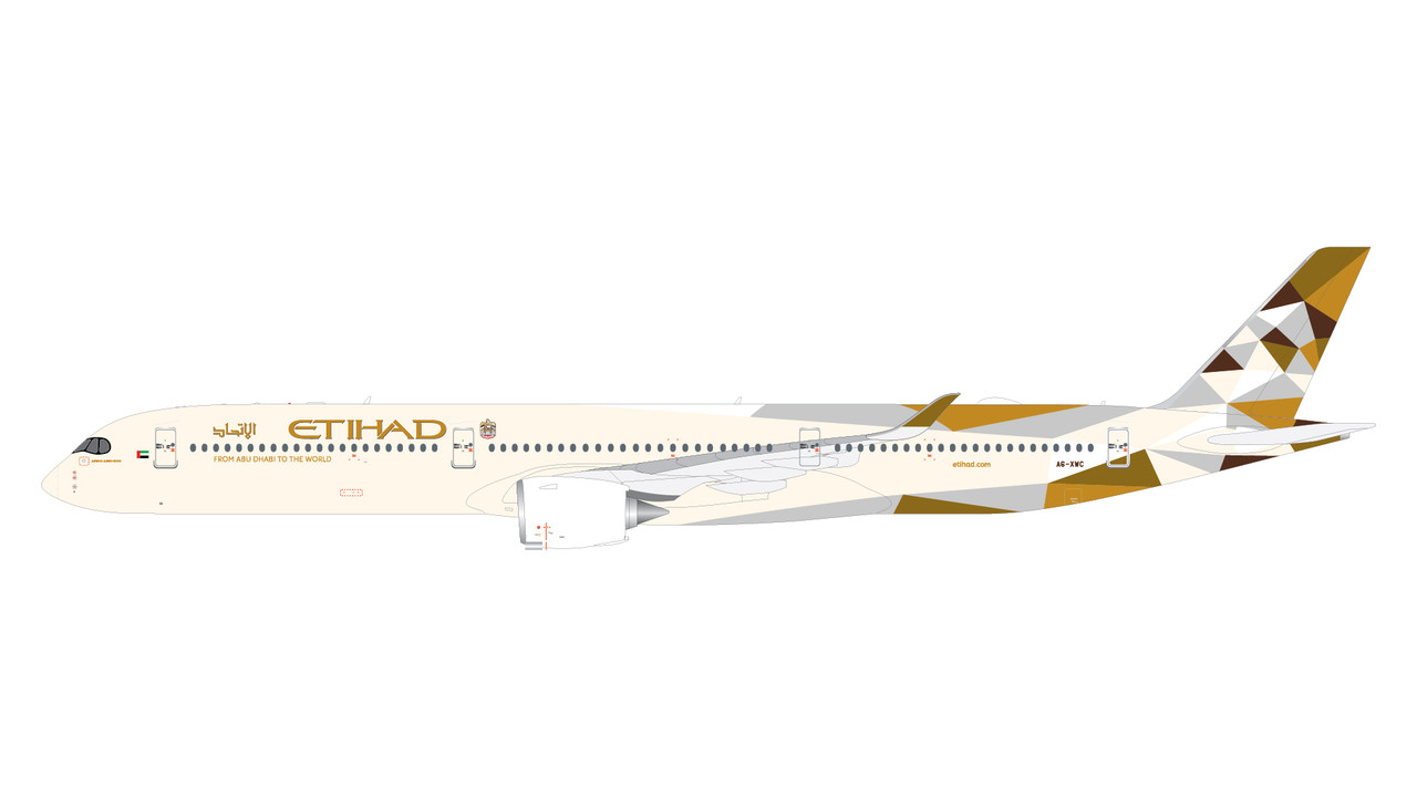 Etihad Airways A3501000 A6XWC GJETD2163 1400