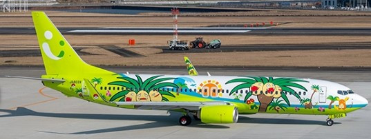 Solaseed Air B737-800 JA803X 