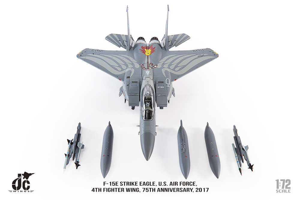 Mcdonnell DouglasF-15 Eagle USAF 4FW JCW-72-F15-014 1:72