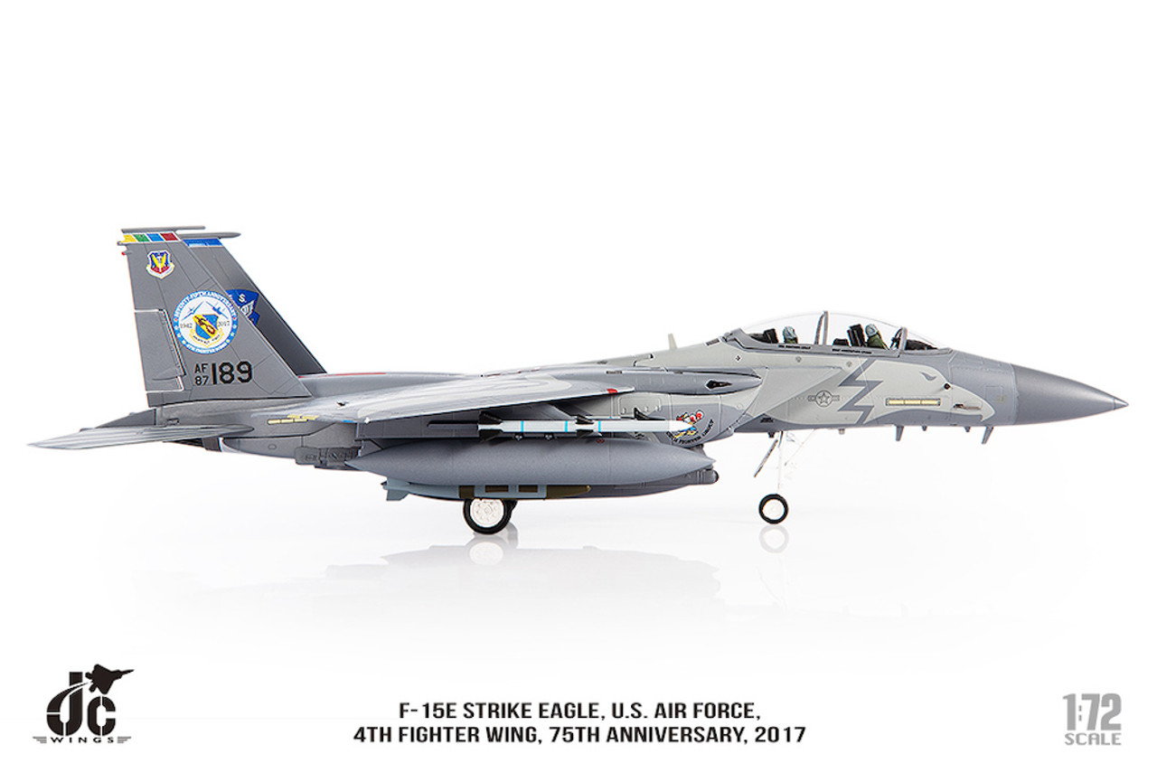 Mcdonnell DouglasF-15 Eagle USAF 4FW JCW-72-F15-014 1:72