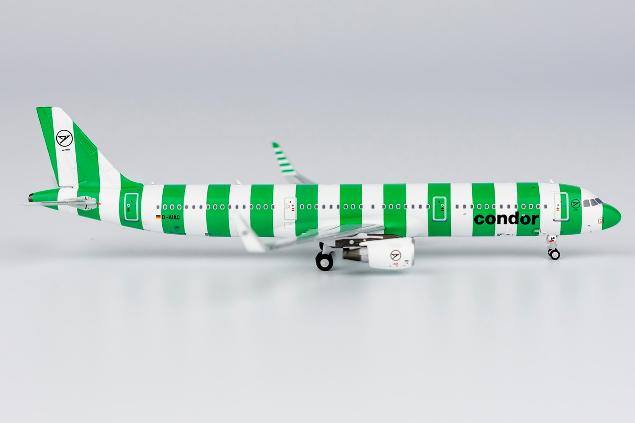 ファッション特集 cs (Island D-AIAC A321-200/w Condor - 1:400 13045 green) 航空機・ヘリコプター