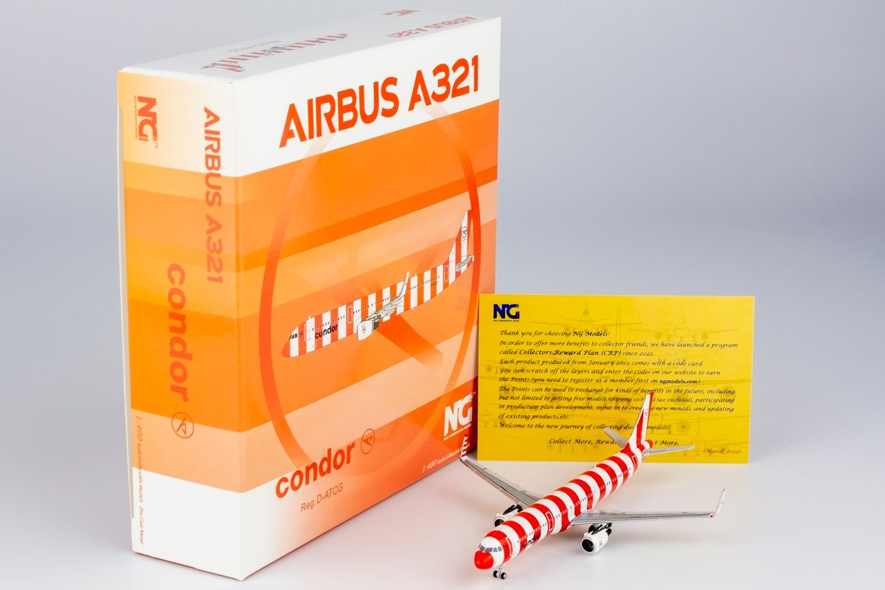 Condor A321-200/w D-ATCG (Pasion cs - red) 13046 1:400