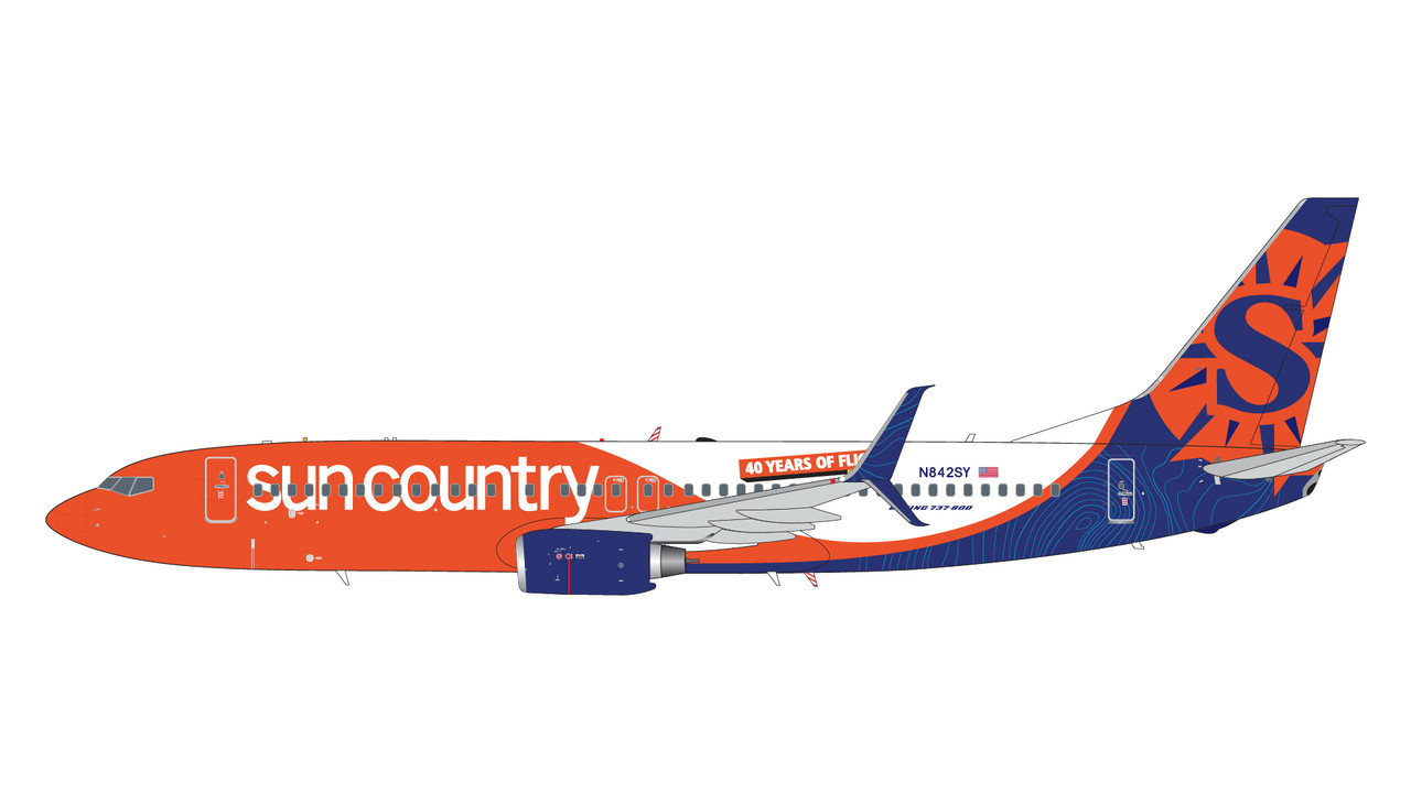 Sun Country Airlines B737-800S N842SY 