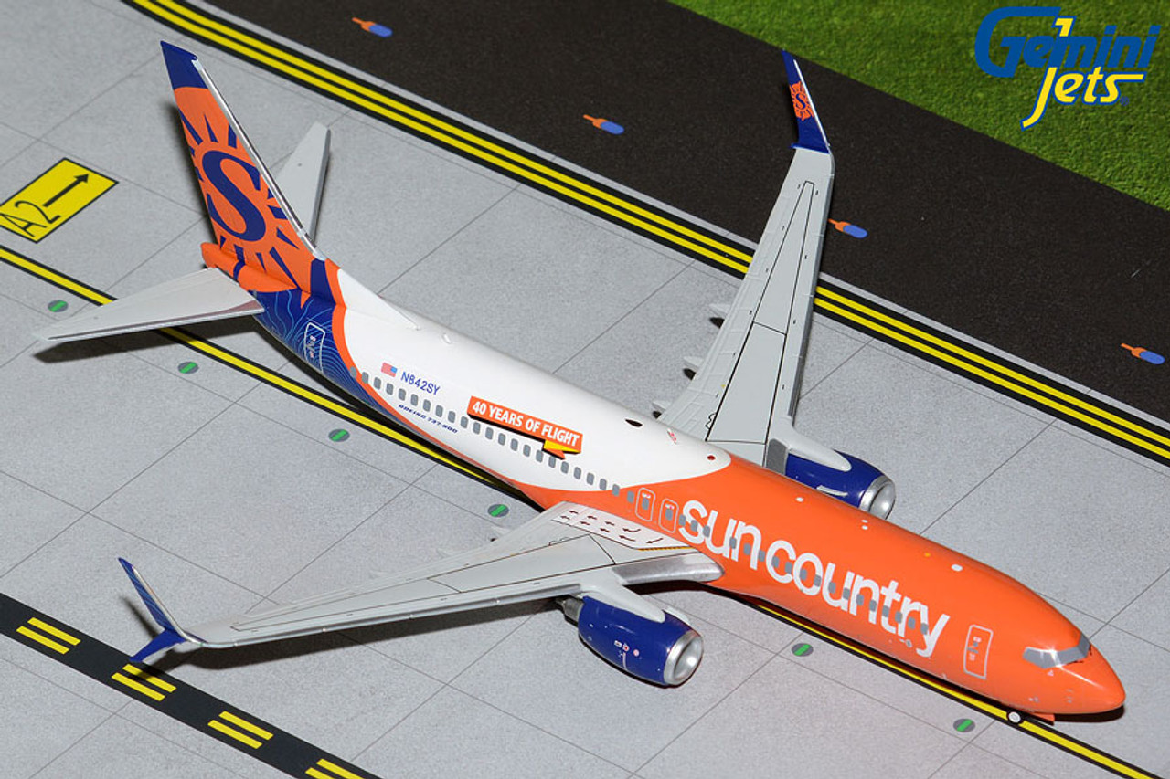 SY サンカントリー航空 Planetags B737 SY サンカントリー航空 Planetags B737 Sun Country Airlines