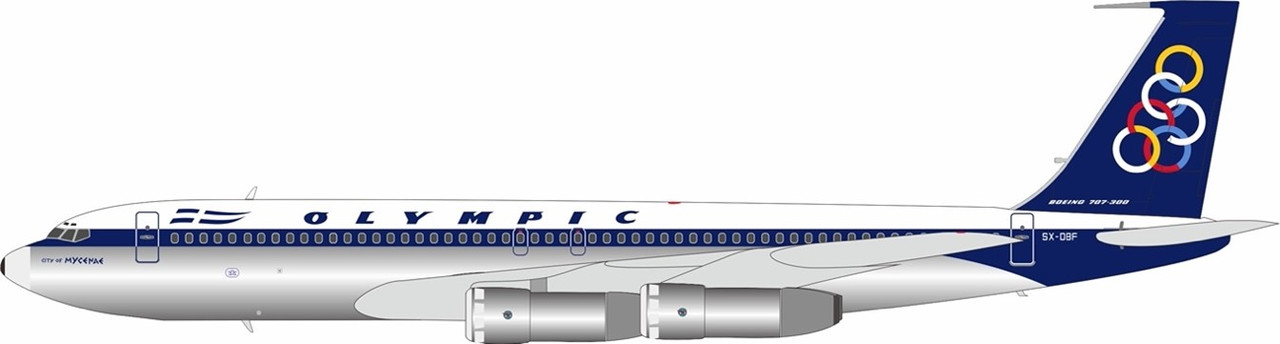 Inflight200 Olympic Boeing 707-384B SX-DBF IF707OA0723P 1:200