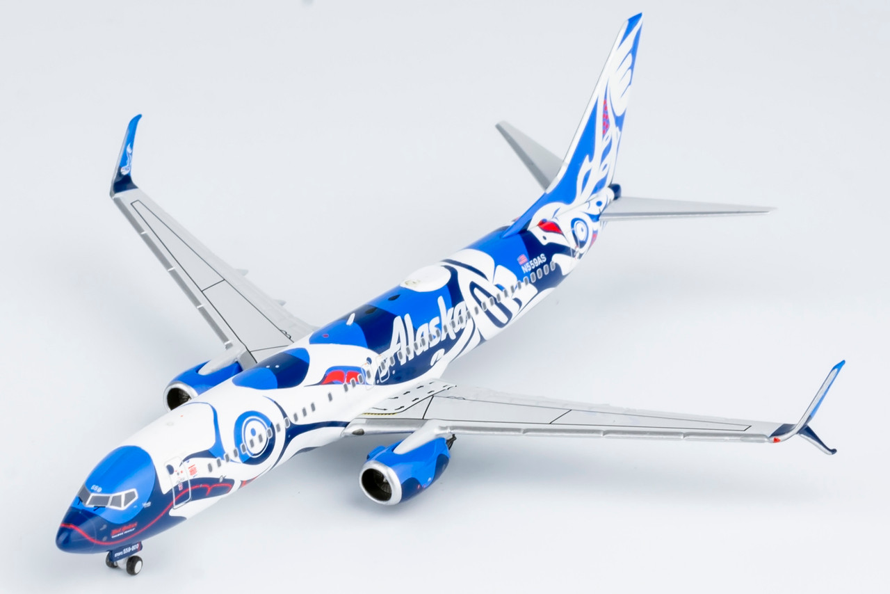 B-737-800 Alaska Airlines N559AS Salmon People (Herpa Wings 537643