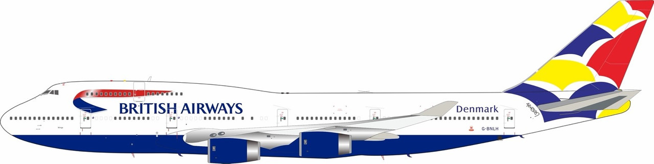 Inflight200 British Airways Boeing 747-400 VH-NLH 'DENMARK TAIL