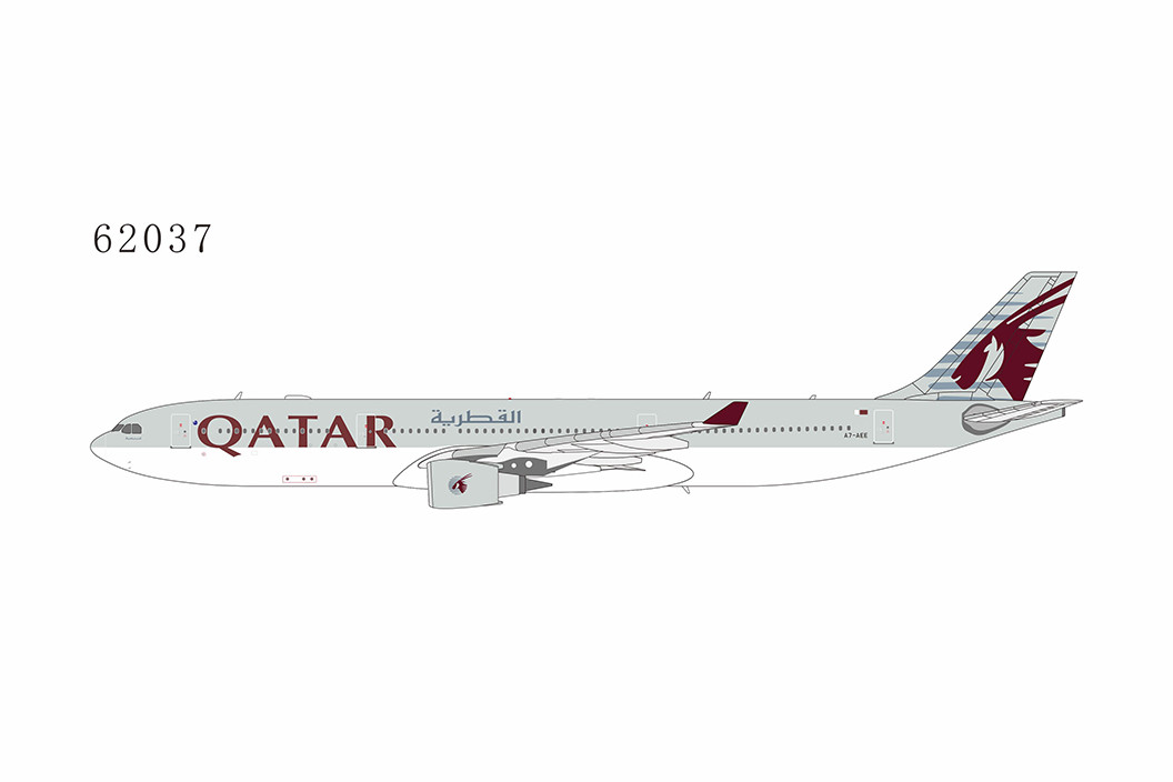 NG Models Qatar Airways A330-300 A7-AEE 62037 1:400