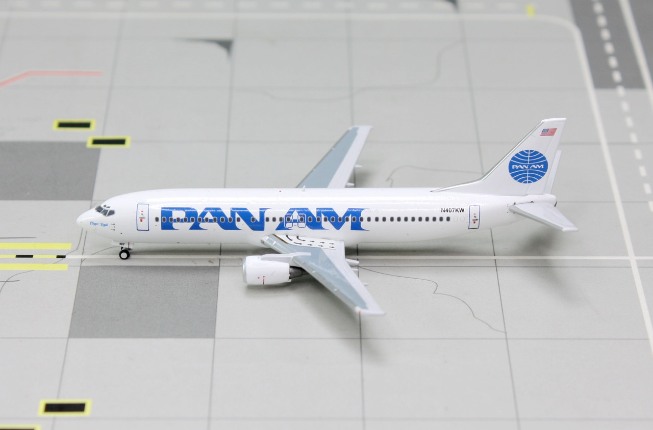 Pan American Airways B737-400 N407KW 52308 1:400