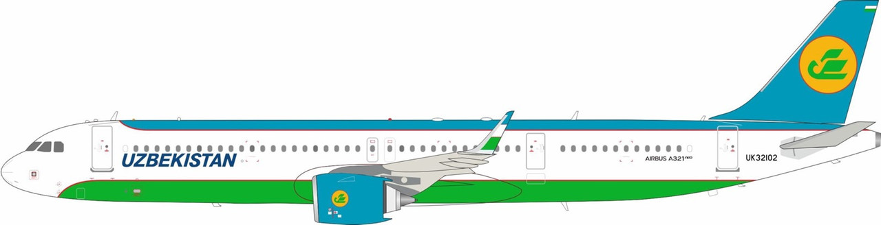 Inflight200 Uzbekistan Airways Airbus A321-253NX UK32102