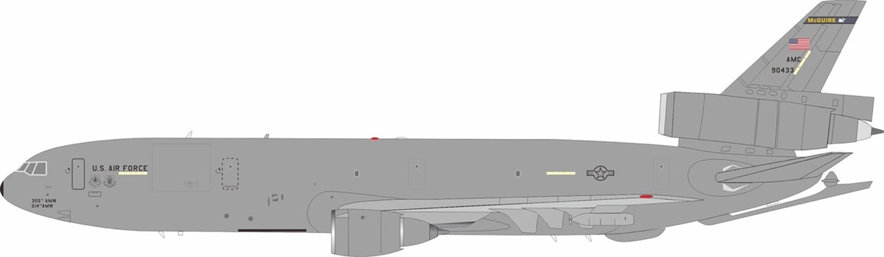 Inflight200 USA - Air Force McDonnell Douglas KC-10A Extender