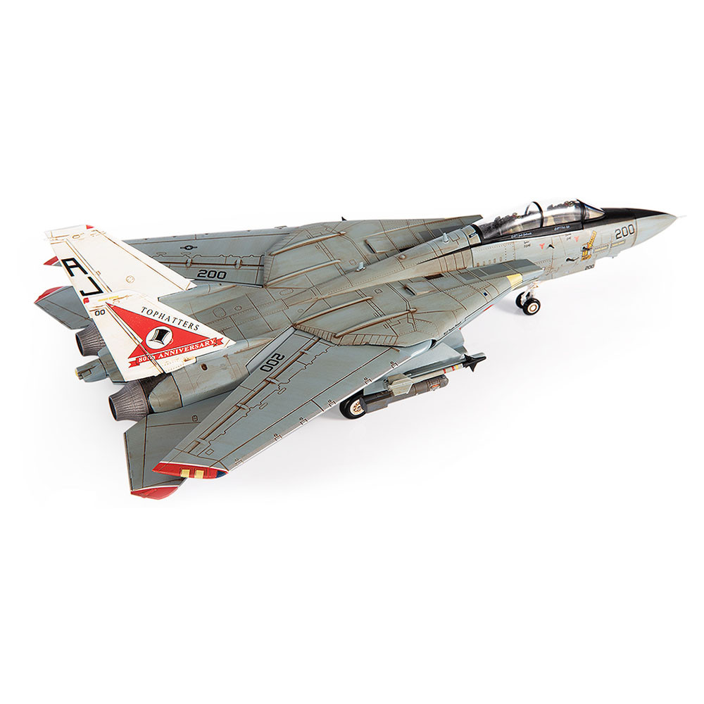 JC Wings F-14A Tomcat U.S. NAVY VF-14 Tophatters, 80th Anniversary
