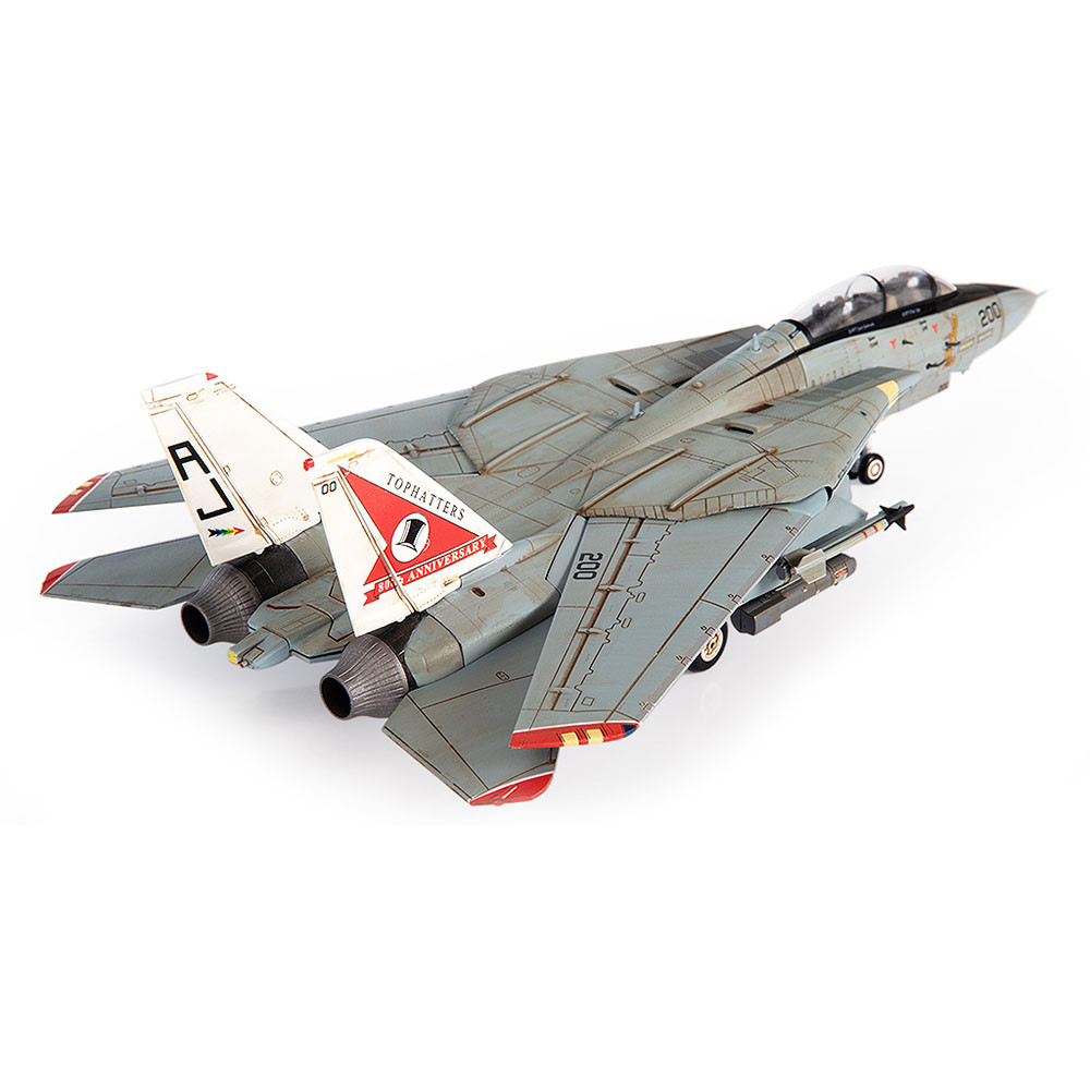 JC Wings F-14A Tomcat U.S. NAVY VF-14 Tophatters, 80th Anniversary