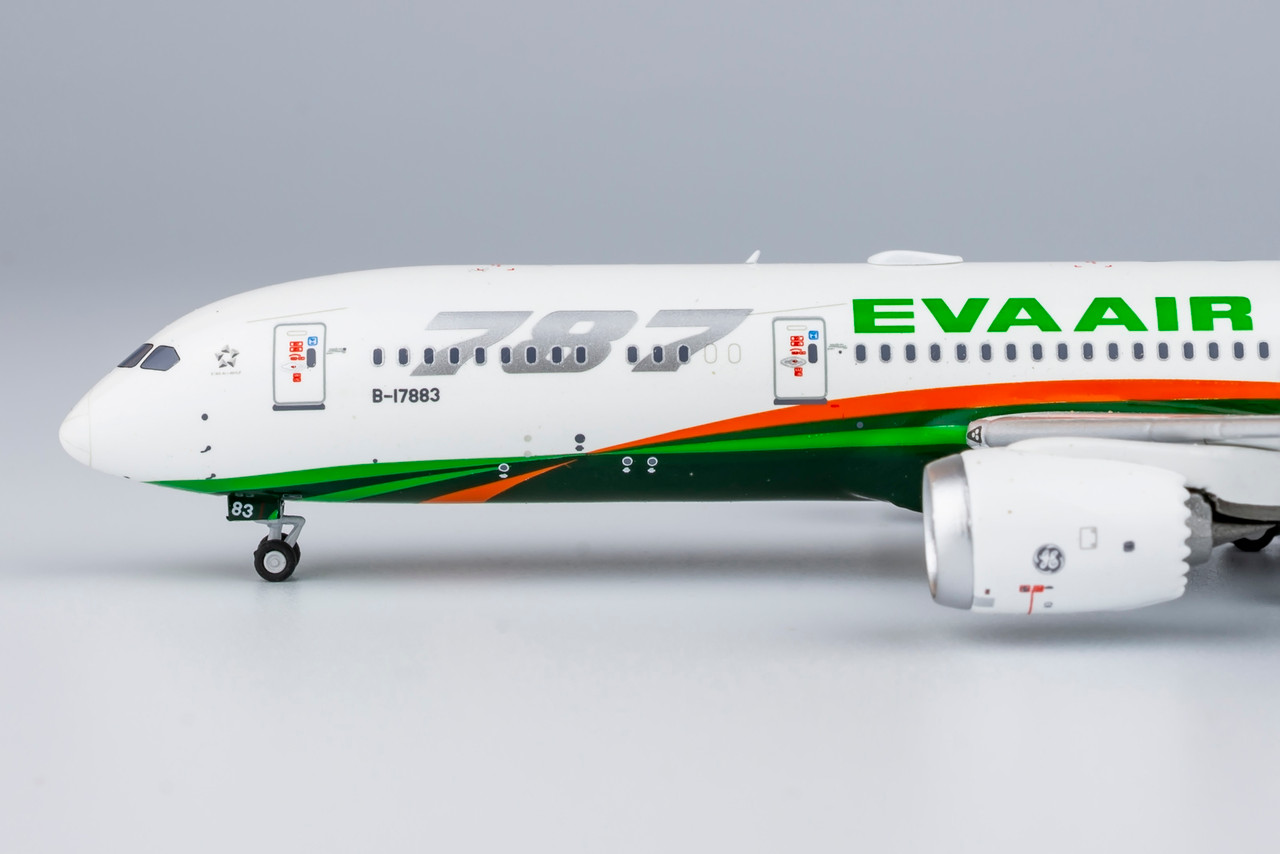 NG Models EVA Airways 787-9 Dreamliner B-17883 55108 1:400
