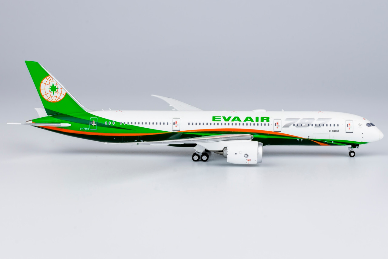 NG Models EVA Airways 787-9 Dreamliner B-17883 55108 1:400