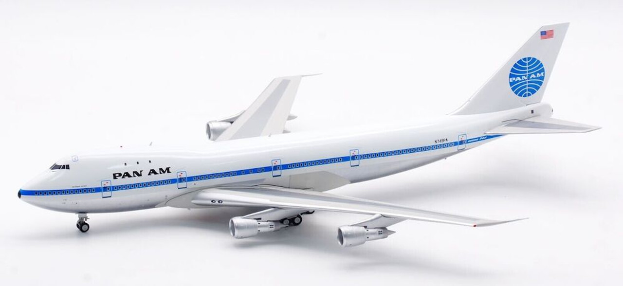 PAN AM 747-100 N749PA Polished IF741PA0823P 1:200