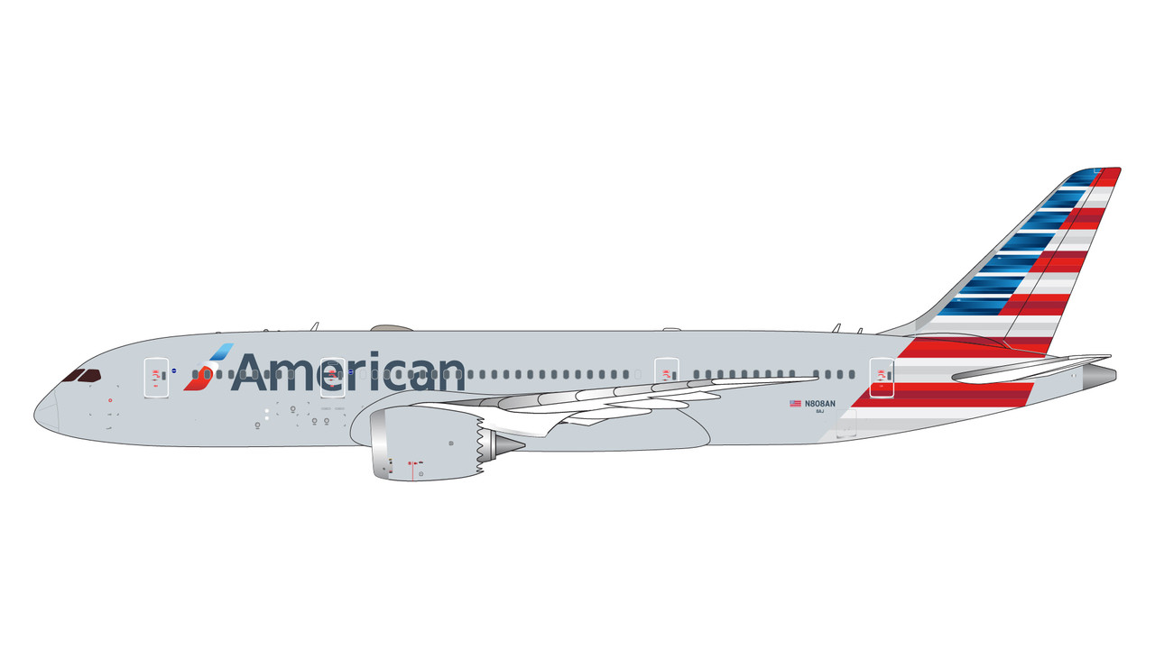 【8/25まで※】Gemini America アメリカン航空  B787-8 Gemini Jets American Airlines B787-8 N808AN GJAAL2087 1:400