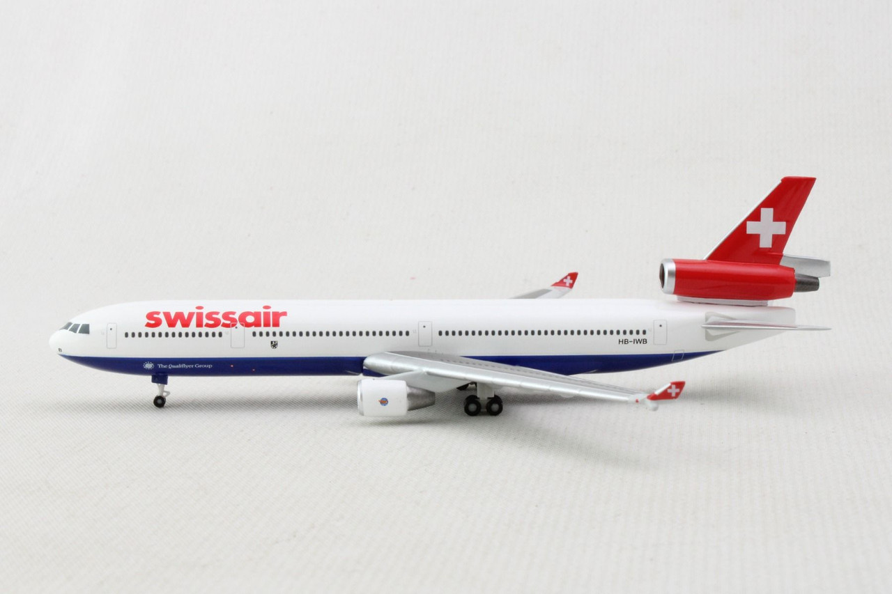 Herpa Swissair MD-11 Qualiflyer (limited) HE537087 1:500