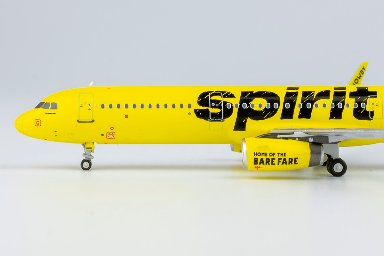 NG Models Spirit Airlines A321-200/w N660NK 13100 1:400