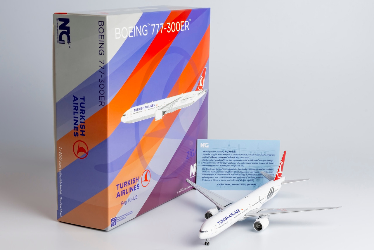 NG Models Turkish Airlines 777-300ER named 