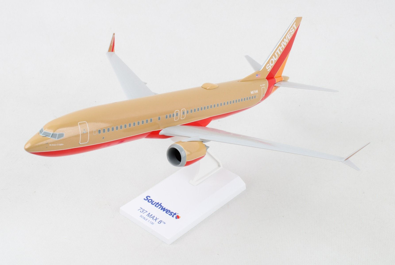 【希少】ファイヤーキング ジャー ひまわり デザイン SKYMARKS SOUTHWEST 737-MAX8 HERB KELLEHER RETRO SKR1125 1:130