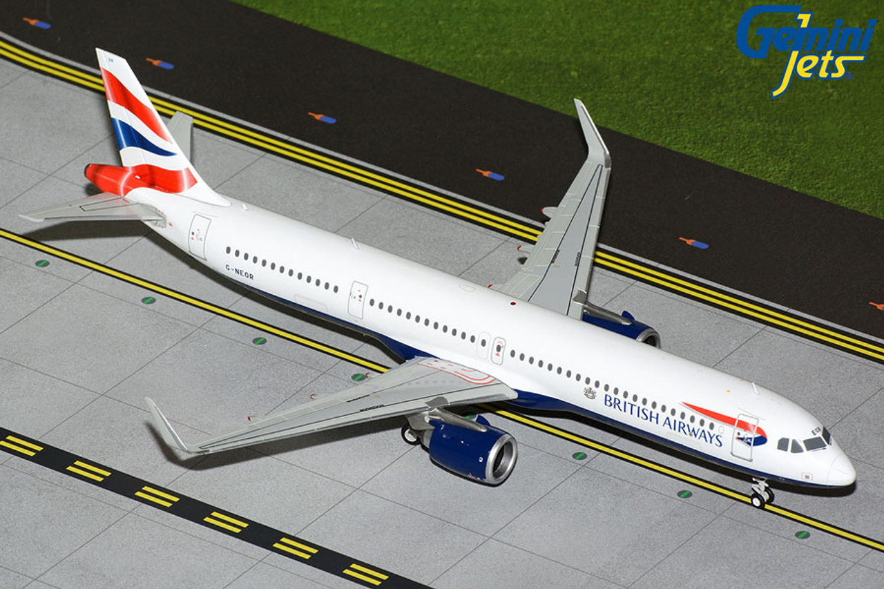 Gemini200 British Airways A321neo G-NEOR G2BAW1128 1:200