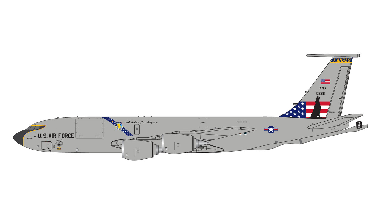 Gemini Jets U.S. Air Force KC-135R Kansas ANG 61-0266 GMUSA129 1:400