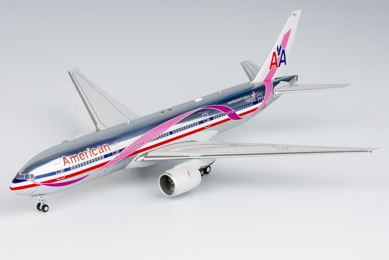American Airlines 777-200ER Pink Ribbon N759AN 72049 1:400