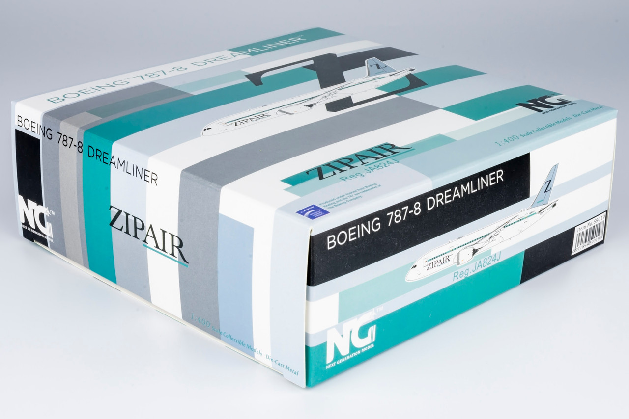 NG Models ZIPAIR Tokyo 787-8 Dreamliner JA824J 59019 1:400