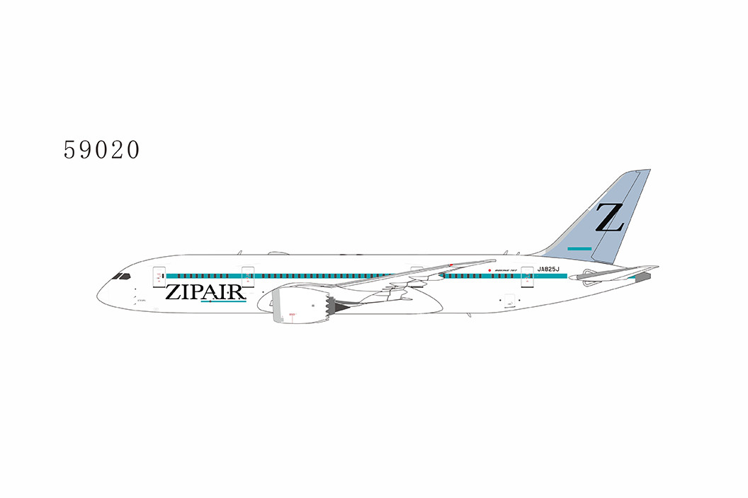 NG Models ZIPAIR Tokyo 787-8 Dreamliner JA825J 59020 1:400