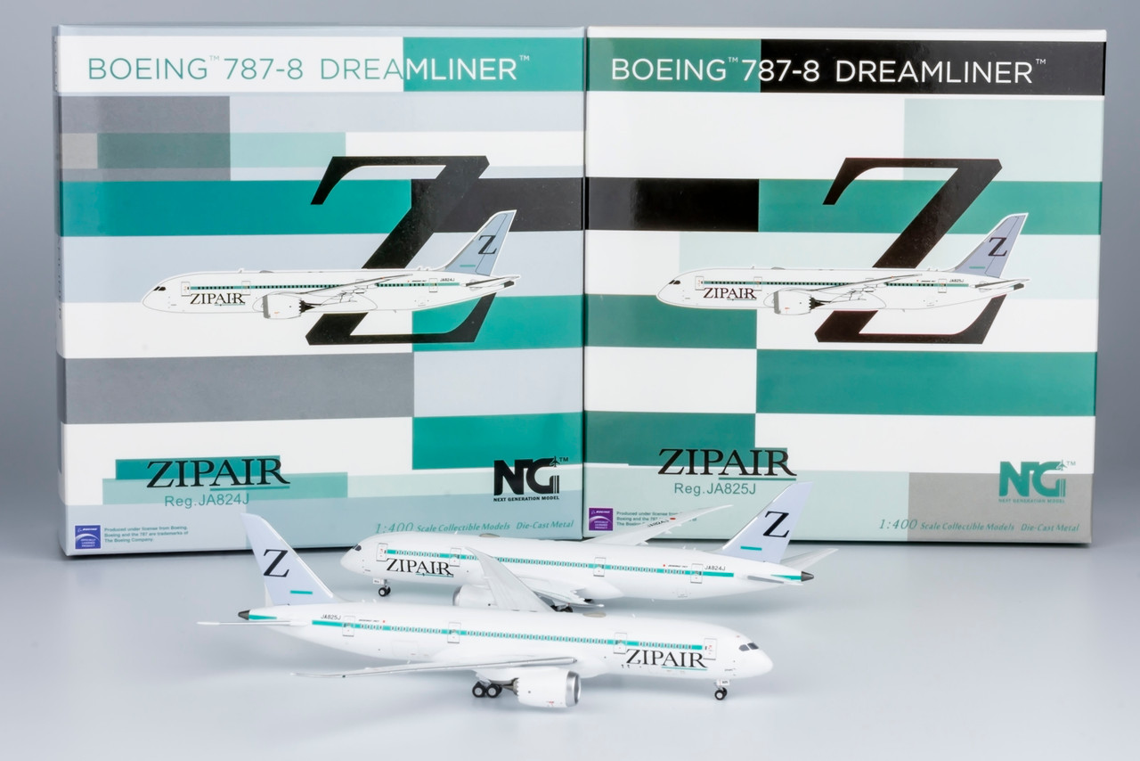 NG Models ZIPAIR Tokyo 787-8 Dreamliner JA825J 59020 1:400