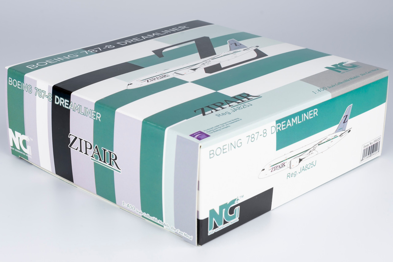NG Models ZIPAIR Tokyo 787-8 Dreamliner JA825J 59020 1:400