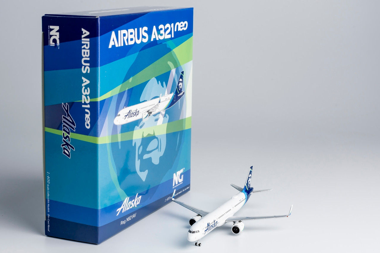 NG Models Alaska Airlines A321neo N921VA 13050 1:400