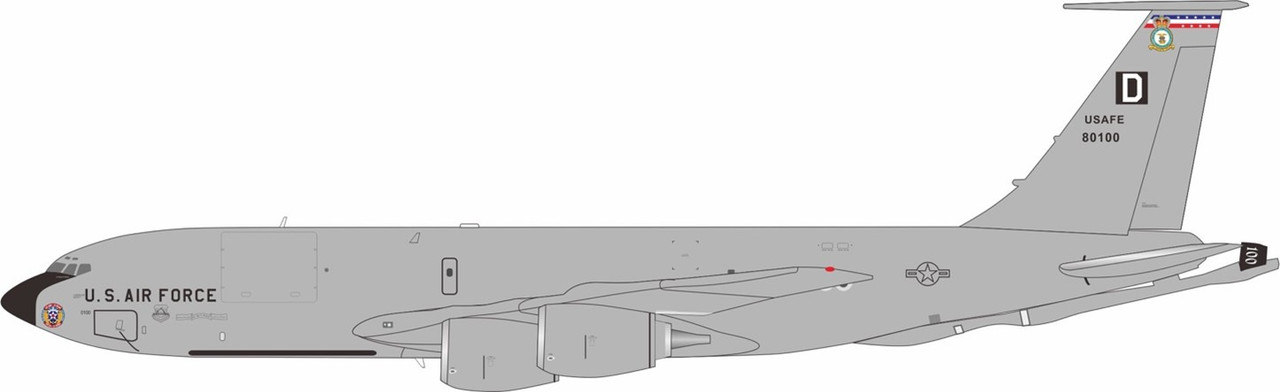 Inflight200 USAF KC-135R 58-0100 With Stand IF135USA100R 1:200