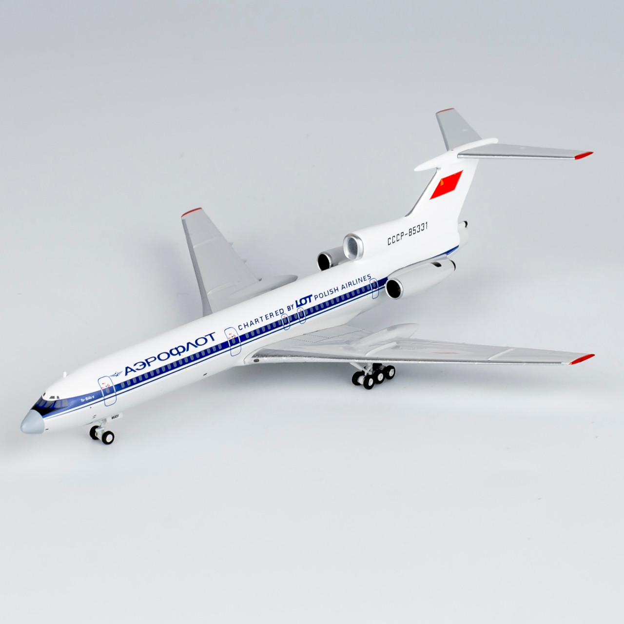 入荷処理1/200 Phoenix アエロフロートTu-154B-2 民間航空機