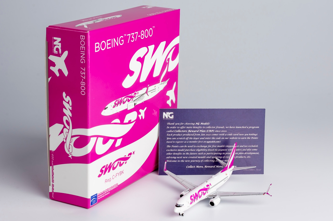 NG Models Swoop 737-800 