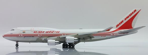 JC Wings Air India B747-400 VT-ESP JC4AIC0034 1:400