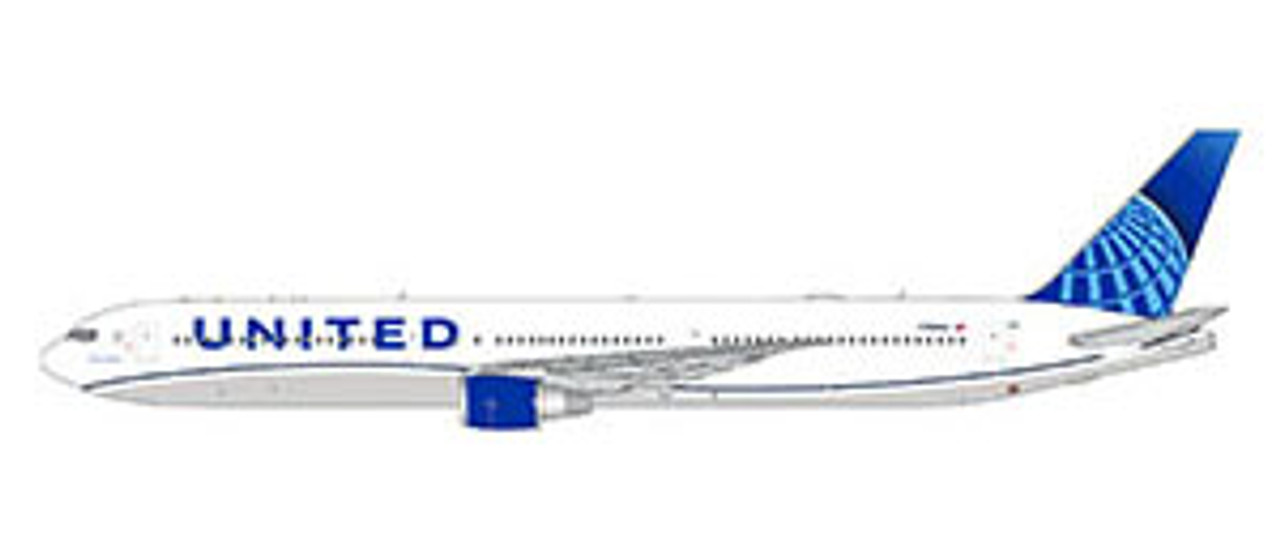United (current livery) B767-400ER GJUAL2152 1:400