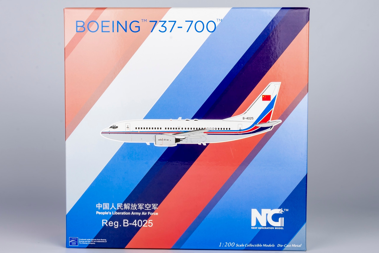 NG Models PLA Air Force 737-700 B-4025 05001 1:200