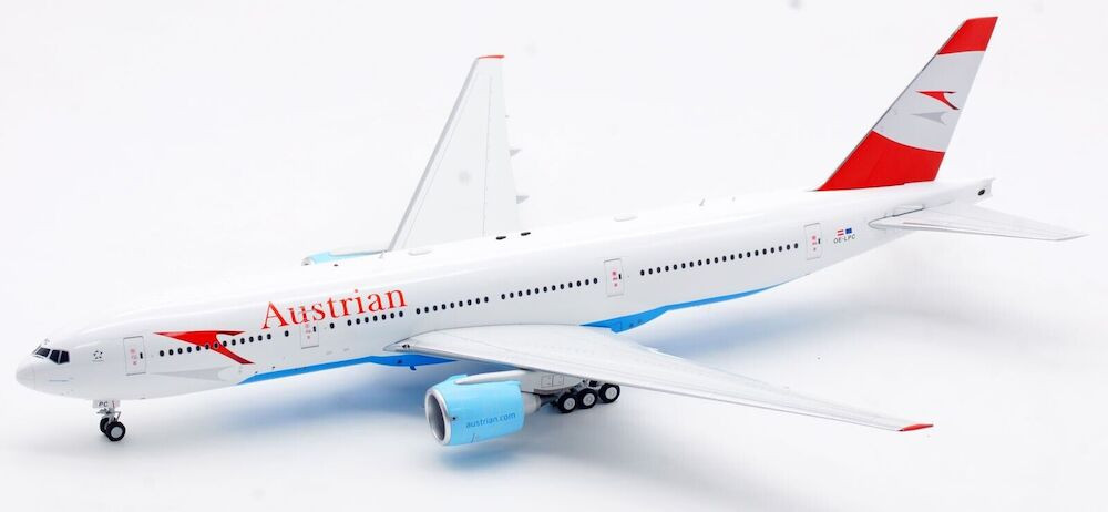 Inflight200 Austrian Airlines Boeing 777-2Z9ER OE-LPC With Stand