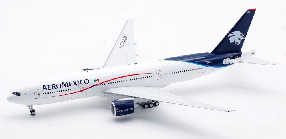 Inflight200 AeroMexico Boeing 777-2Q8/ER N774AM with stand