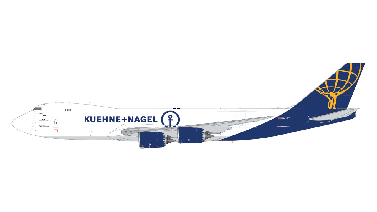 Atlas Air/Kuehne+Nagel B747-8F N862GT (Second to Last Boeing 747