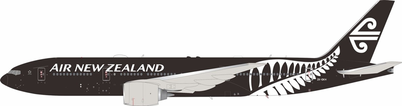 Inflight200 Air New Zealand Boeing 777-219/ER ZK-OKH Black with stand  IF772NZ1223 1:200
