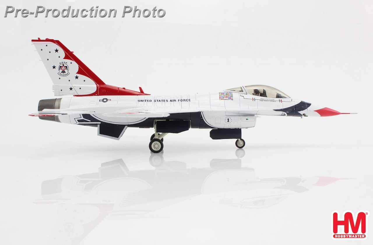 Hobby Master F-16C Thunderbirds No.1 plane, USAF, RIAT 2017