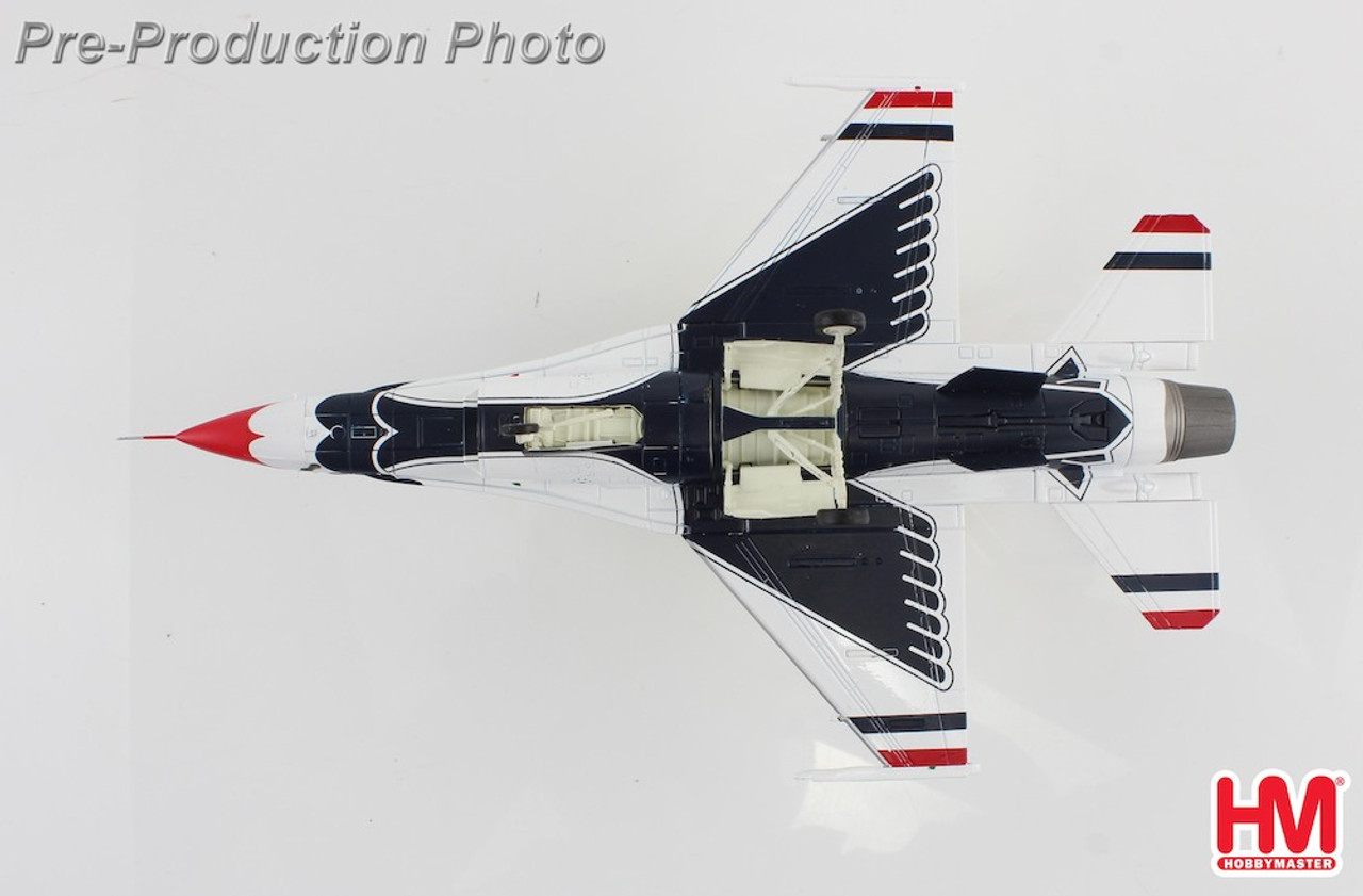 ホビーマスター HA3815B 1/72 F-16C サンダーバーズ 2010 Hobby Master F-16C Thunderbirds No.1 plane, USAF, RIAT 2017